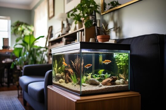 Optimal Living Room Aquarium Placement