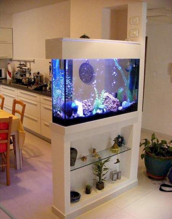 Welcoming Entryway Aquarium