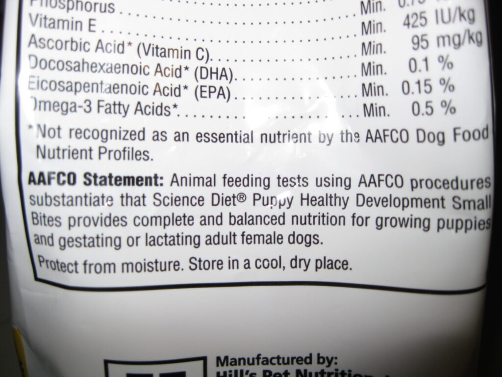 Importance of Understanding Puppy Food Labels