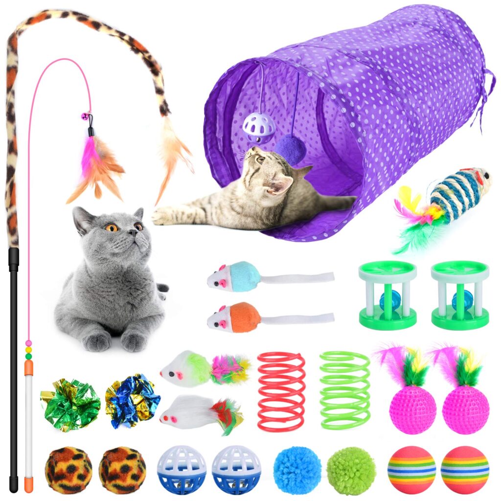 Types of Best Cat Toys for Adolescent Cats