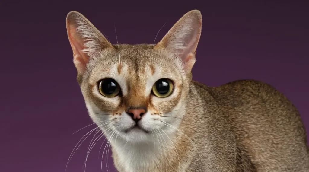 Singapura Cat - Smallest Cat Breed with Large Eyes